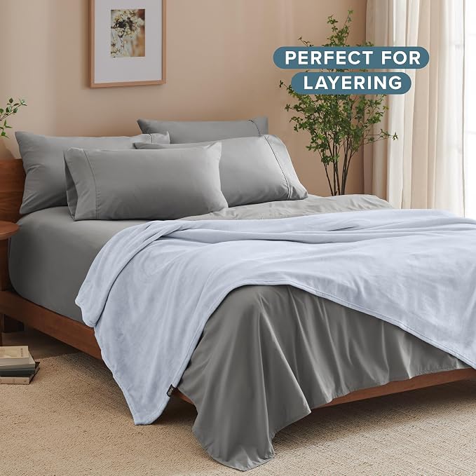 Bare Home Fleece Blanket - Image 8