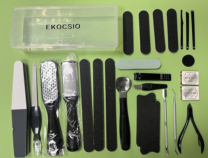 36 in 1 Pedicure Kit, Professional Pedicure Tools Foot Rasp Foot Dead Skin - Image 8