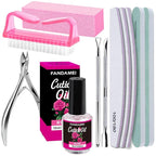 FANDAMEI Nail Files and Buffers, Manicure Tools Nail Care Kit by FANDAMEI