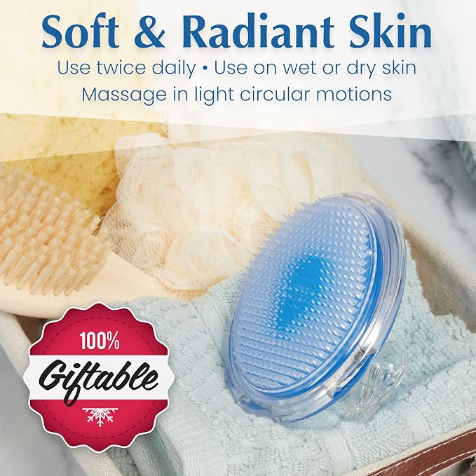 Dylonic Exfoliating Body Scrub Razor Bump Brush and Ingrown Hairs Solution - Image 4