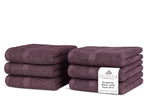 100% Cotton Wash Cloth for face & Body Set of 6, Sustainable, Highly Absorbent by VillaCelestia