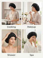 Aquior Shower Caps, Reusable Shower Cap - Image 6