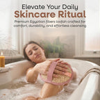 L'Exfose Organic Natural Loofah Body Scrubber - Image 8