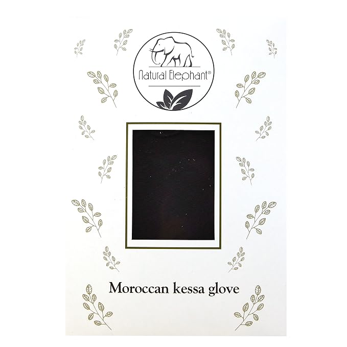 Natural Elephant Moroccan Premium Kessa Hammam Glove Exfoliating Treatment Mitt - Image 3