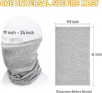 TICONN Neck Gaiter Face Cover Scarf, Neck Warmer Breathable Sun & Wind-proof - Image 7