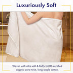 Alusa Home 100% Organic Zero-Twist Cotton Towels - Image 2