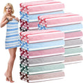 SmoothNovelty 18 Pack Microfiber Bath Towels Bulk 27'' x 60'' Oversized Size by SmoothNovelty