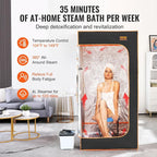 VEVOR Portable Steam Sauna Tent Full Size, 1600W - Image 3