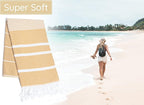 Premium Turkish Beach Towel – 100% Cotton, Quick Dry, Sand Free, Oversized - Image 4