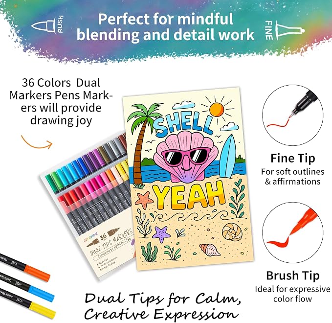 Jekohor Adult Coloring Book, Coloring Books - Image 3