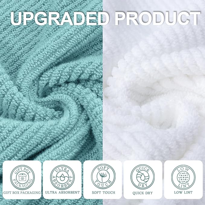 VOOVA & MOVAS Towels for Bathroom - Image 2