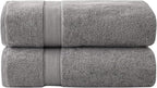 Madison Park 800GSM Bath Sheet Towel Oversized 34" x 68" 2 Pack 100% Cotton by MADISONPARK