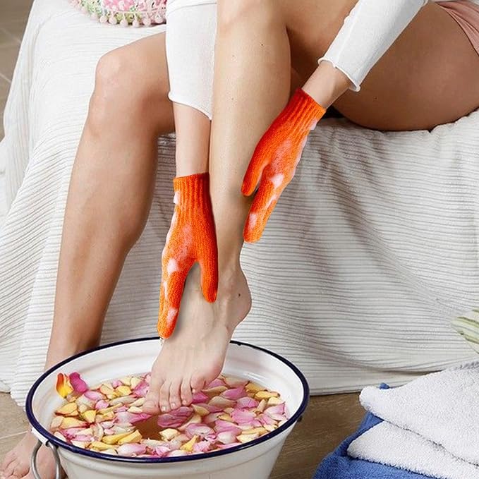 MIG4U Exfoliating Shower Gloves - Image 6