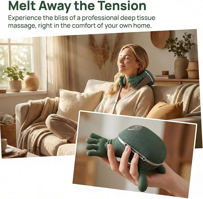 Neck & Shoulder Massager Shiatsu Deep Tissue - Image 5