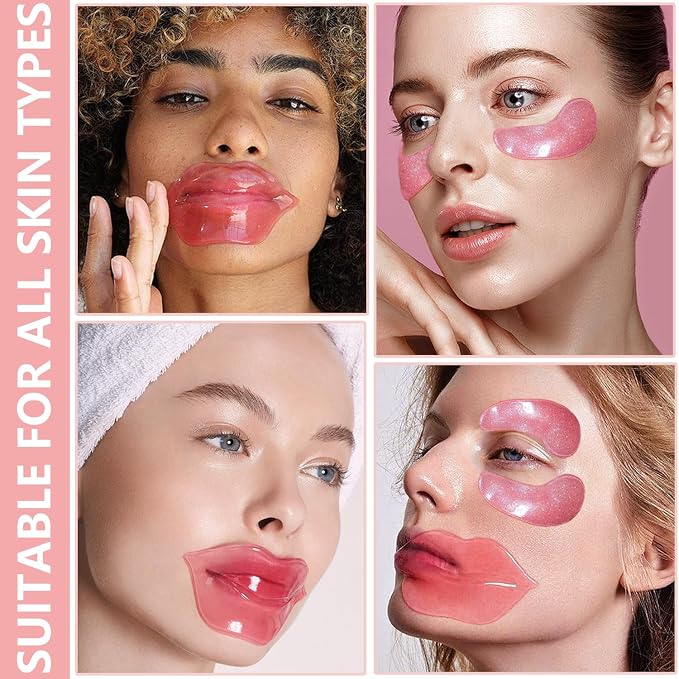30 Pairs Lip Mask & Eye Mask, Under Eye Patches - Image 8