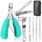 Toenail Clippers for Seniors Thick Toenails, Aucurwen Heavy Duty Toe Nail by Aucurwen