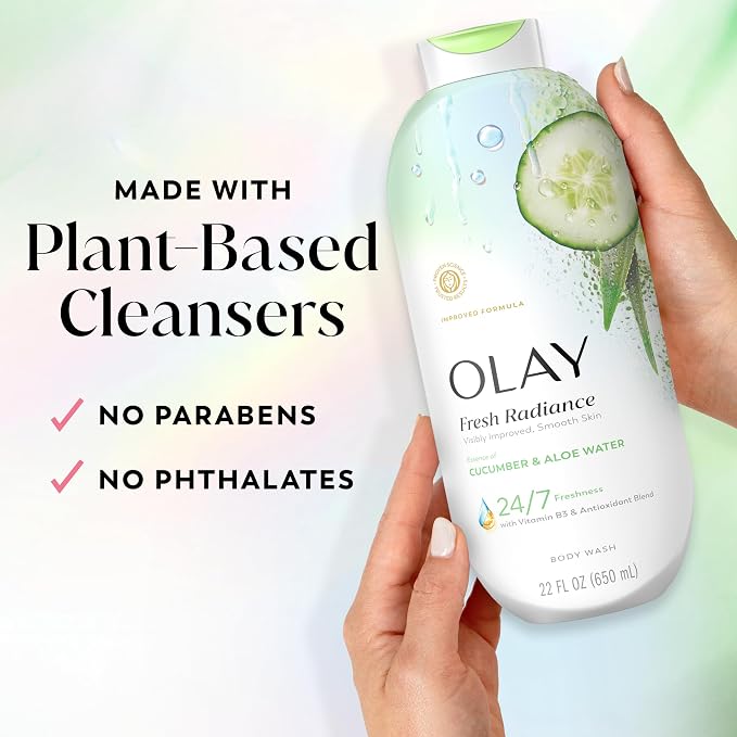 Olay Body Wash for Women, Fresh Radiance, 24/7 Skin-Loving Freshness, Visibly - Image 5