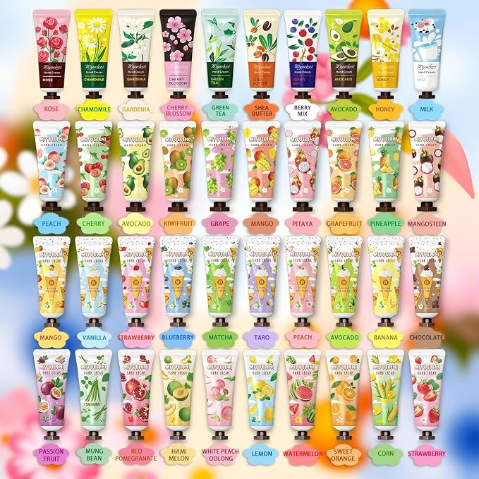 40 Pack Hand Cream Gift Set, Mothers Day Gifts, Moisturizing Hand Lotion - Image 6