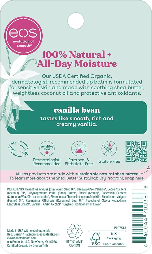 eos 100% Natural & Organic Lip Balm Sphere - Image 2