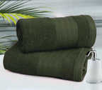 GLAMBURG Premium Cotton 4 Pack Bath Towel Set - Image 4