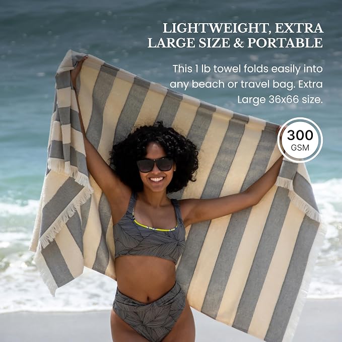 Lightweight Turkish Beach Towel - Image 2