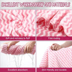 SmoothNovelty 18 Pack Microfiber Bath Towels Bulk 27'' x 60'' Oversized Size - Image 3