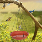 VUWEZ Hanging Bird Bath, Hanging Bird Water Feeder - Image 4