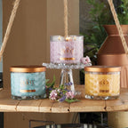 Root Candles Scented Candles Honeycomb Beeswax Blend Premium Handcrafted Candle - Image 4