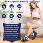 CAMECO 1 Pair Foot Heating Pad for Feet Neuropathy, Heated Foot Warmers for - Image 2