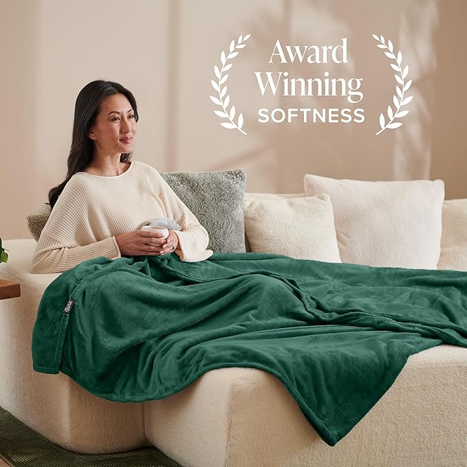 Bare Home Fleece Blanket - Image 2