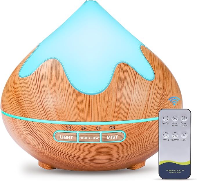 500ML Essential Oil Diffuser, Aromatherapy Diffuser by Unknown