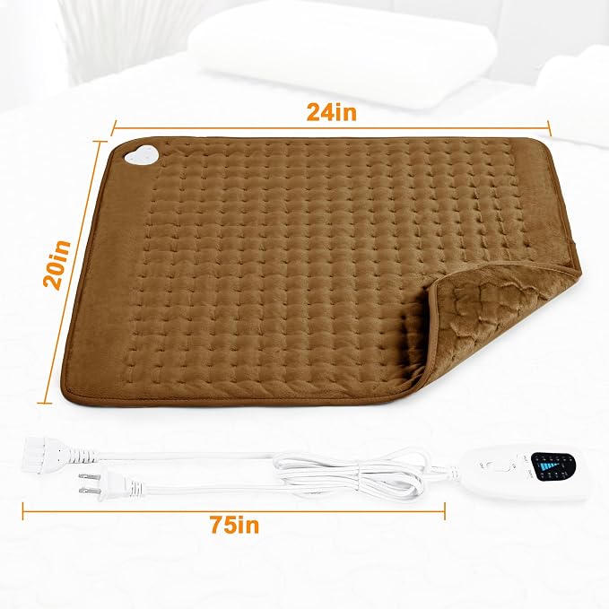 Deepsoon Heating Pad, Electric Heating Pads - Image 5