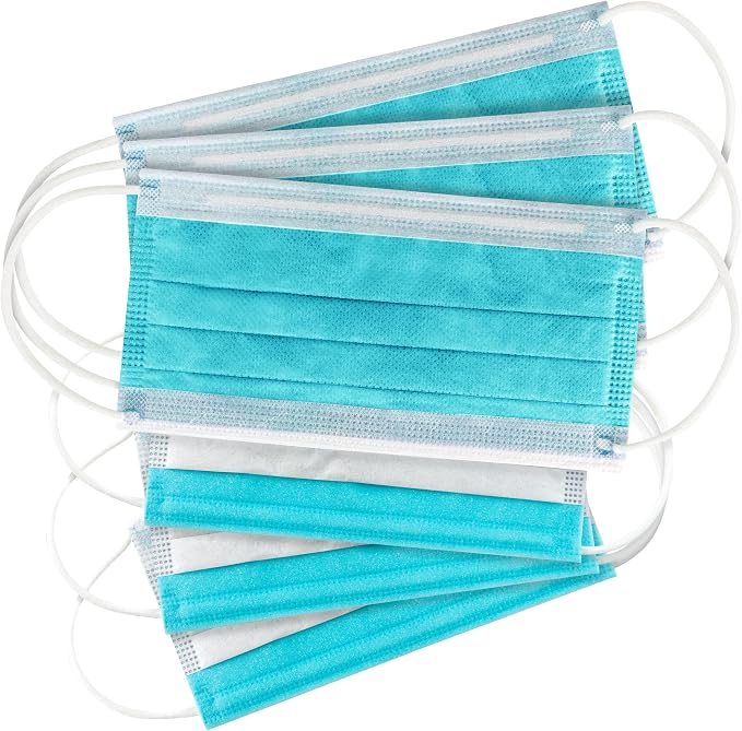 HALYARD FLUIDSHIELD level 3 Disposable Procedure Mask w/SO SOFT Lining/Earloops - Image 4