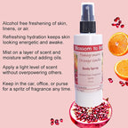 Blossom to Bath Pomegranate Orange Vanilla Body Spray - Image 3