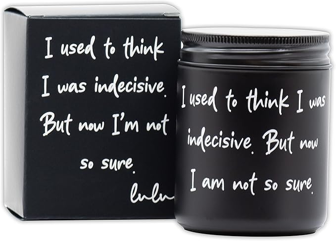 Lulu Candles | Blue Citrus | Funny Gifts Scented Soy Jar Candle | Hand Poured by LULUCANDLES