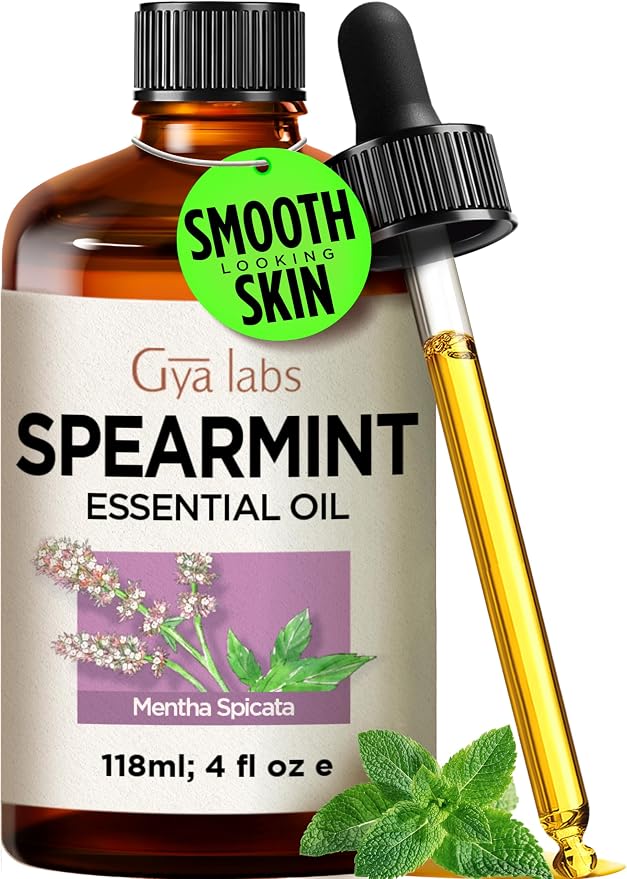 100% Pure Spearmint Essential Oil by GyaLabs