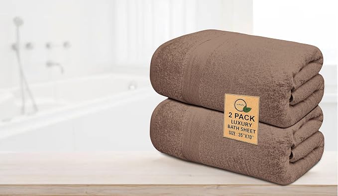 Softolle 100% Cotton Luxury Bath Sheets - Image 6