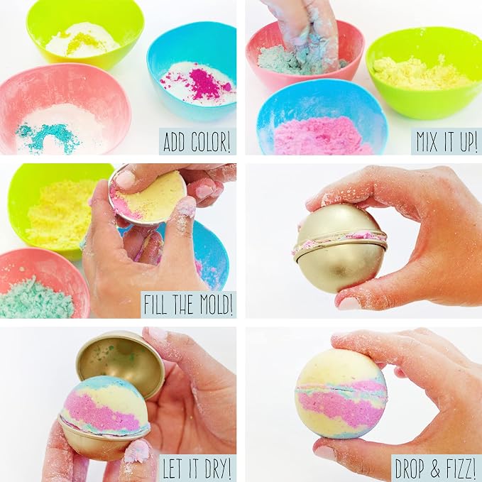 STMT Self-Love Club D.I.Y. Bath Bombs by Horizon Group USA, Create 5 Bath Bombs - Image 7