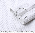 COTTON CRAFT Waffle 6 Piece Towel Set - Image 4
