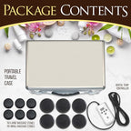 SereneLife Hot Stone Massage Kit Portable Heated Rock Therapy System - Image 8