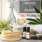 Wood and Glass Essential Oil Diffuser - Image 2