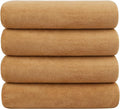 JML Microfiber Bath Towels, Bath Towel 4 Pack 30" x 60", Super Absorbent and by JML