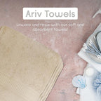 Ariv Premium Jumbo Bath Towels Pack of 2, Beach Towel, Extra-Large Bath Sheets - Image 5