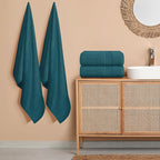 Belizzi Home 4 Pack Bath Towel Set 27x54, 100% Ring Spun Cotton, Ultra Soft - Image 3