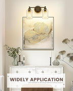FEMILA Bathroom Vanity Light, Vanity Lighting fixtures, Modern Wall Sconce - Image 3