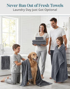 Casa Platino Cotton Towels Set for Bathroom - Image 3