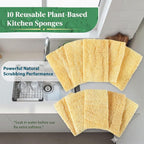 Natural Loofah Kitchen Sponge - Image 3