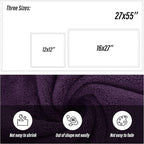 MOONQUEEN Ultra Soft Microfiber Coral Velvet Towel Set - Image 2