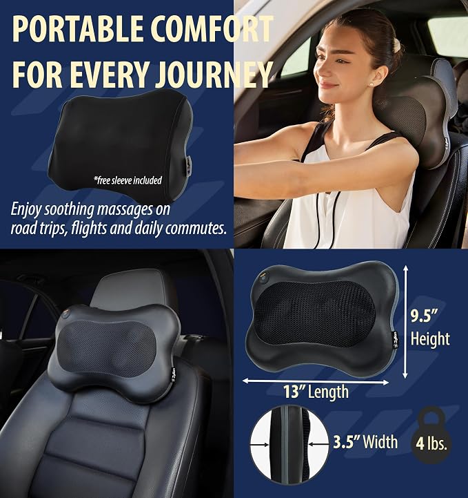 Zyllion Shiatsu Back and Neck Massager - Image 5