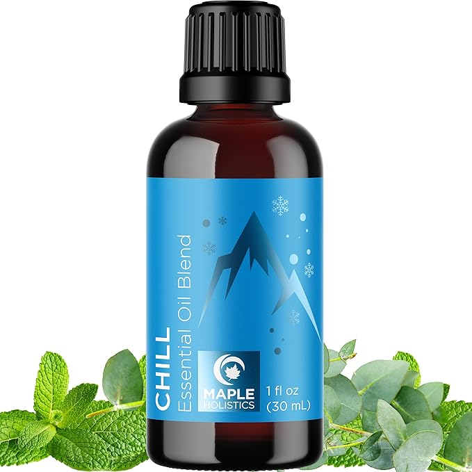 Mint Essential Oil Blend for Diffuser by MapleHolistics